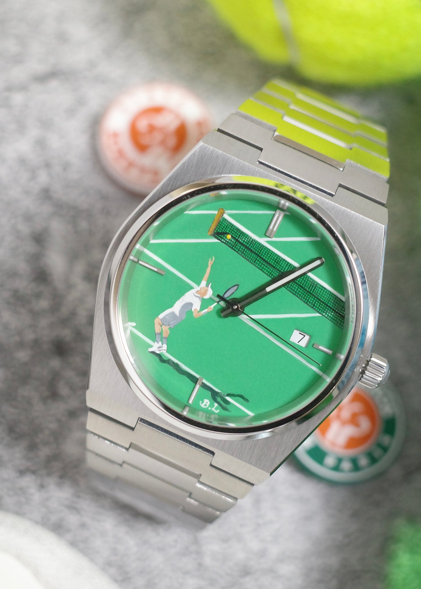 Ace Serve — Hand-Painted Dial