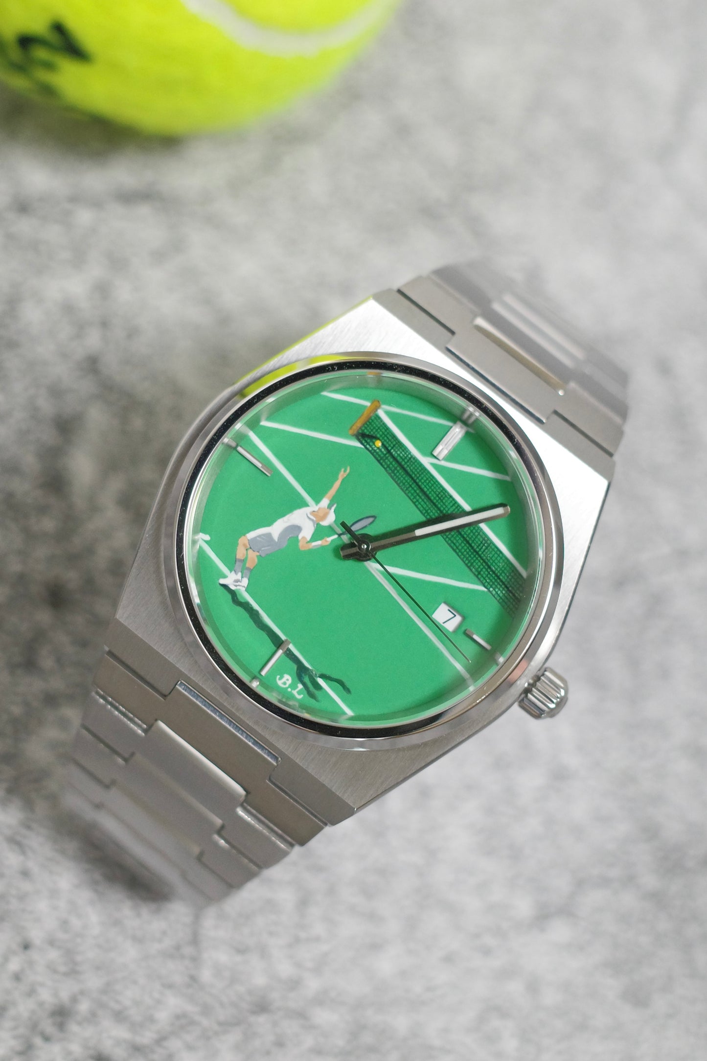 Ace Serve — Hand-Painted Dial