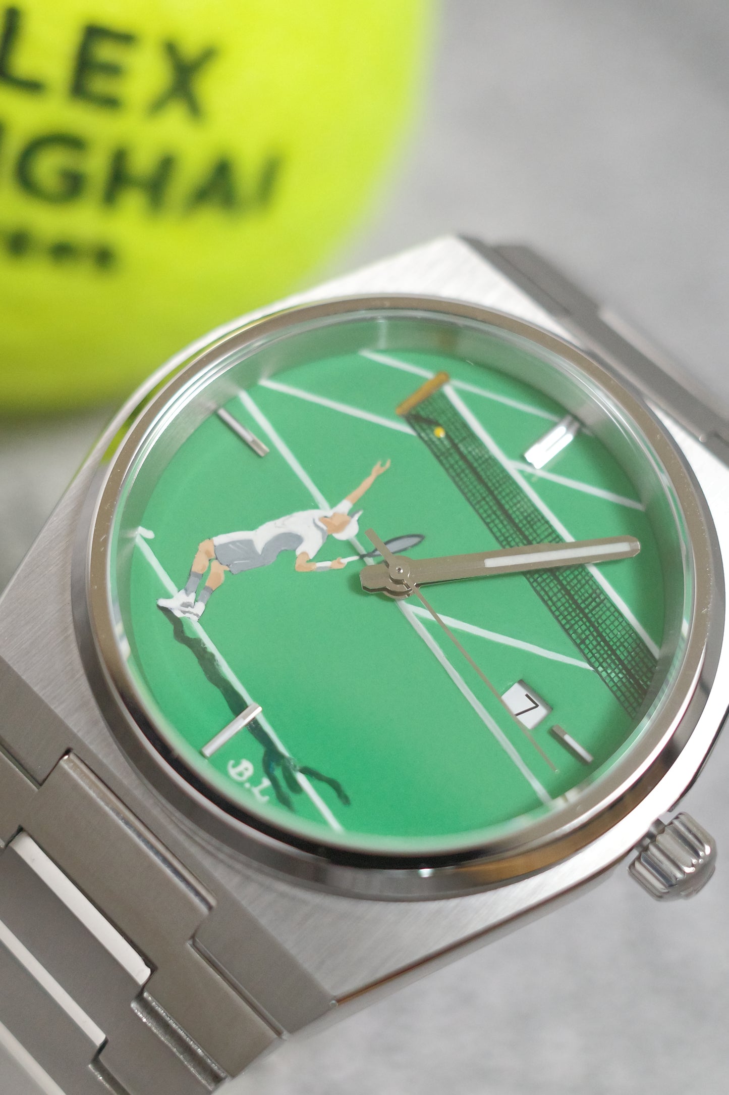 Ace Serve — Hand-Painted Dial
