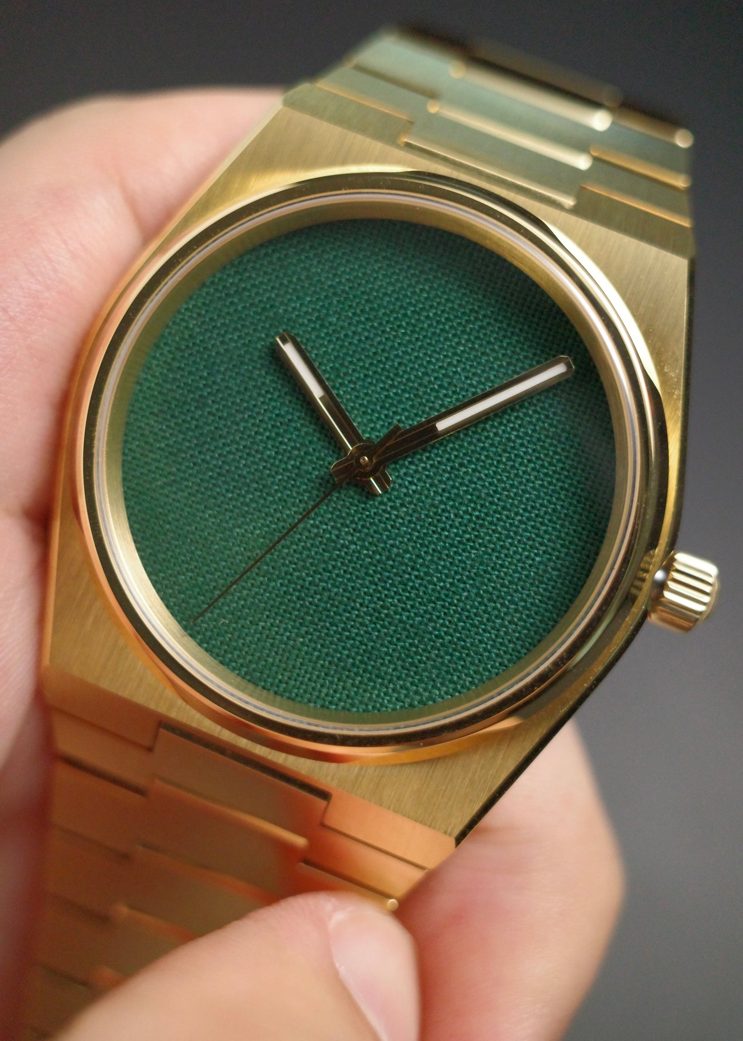 RBMODLAB Custom Fabric Dial Watch
