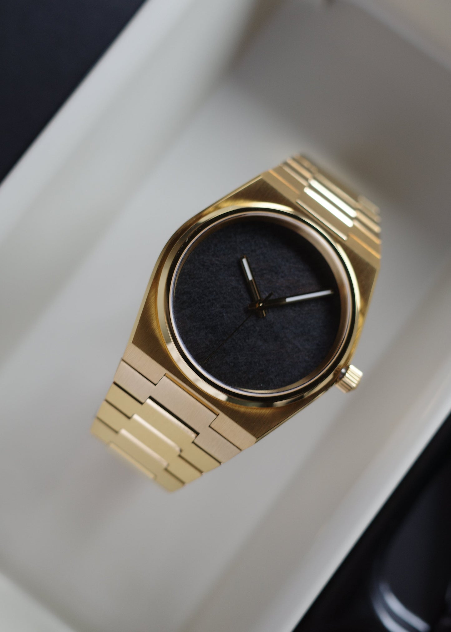 Aurora Technical Wood Veneer Dial Watch