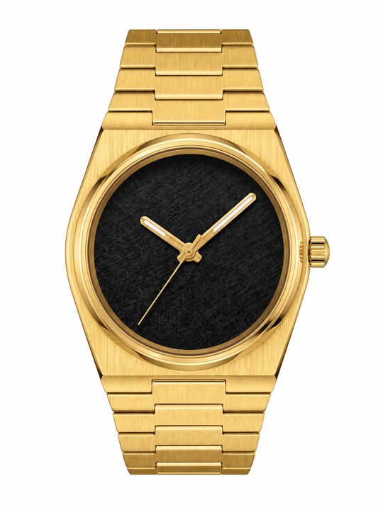 Aurora Technical Wood Veneer Dial Watch