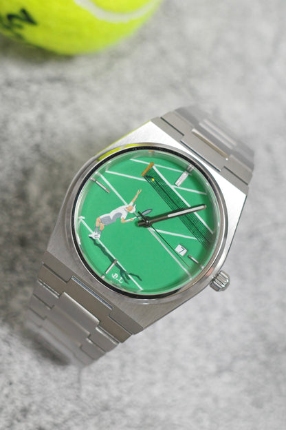 Ace Serve — Hand-Painted Dial